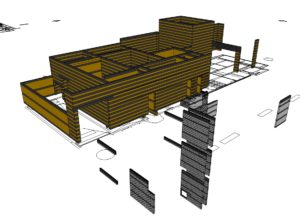 Ver imagen 3 Un modelo BIM de la Estación de Tránsito de Trenes Subterráneos en Capitol Hill en Seattle. 
