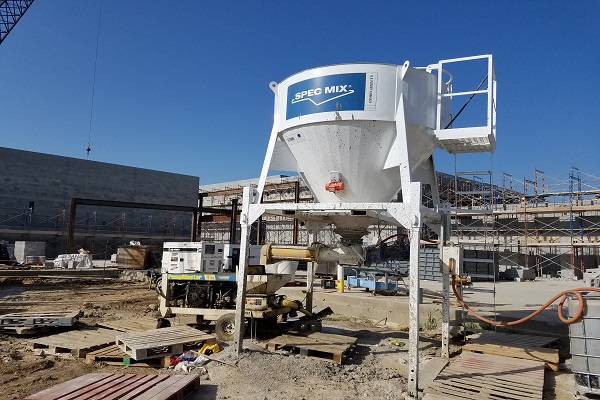 Producción de materiales de albañilería