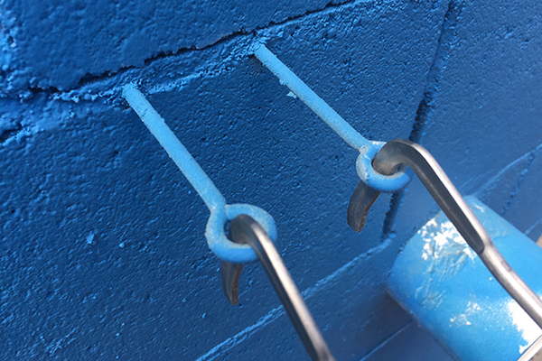 Esta imagen muestra la separación mínima entre las partes.